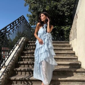 Robe longue Blue S/M
