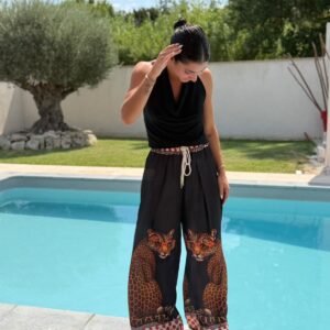 Pantalon Leopard